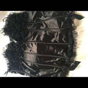 Black torrid corset